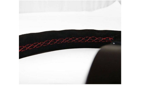 Kierownica zamszowa RRS EVO 350mm offset 0mm