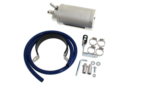 Oil catch tank Simota 0,6l 10mm silver