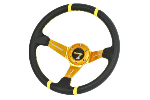 Kierownica sportowa MOMO replika 350mm offset 80mm