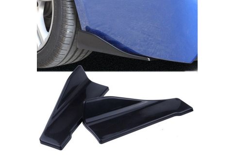 Uniwersalne lotki dokładki tylnego zderzaka black