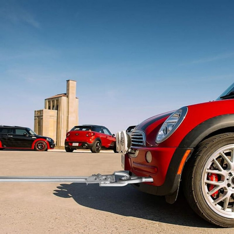 Sztywny hol z atestem TUV 2000kg 180cm skladany