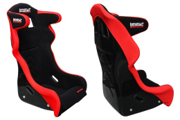 Fotel sportowy Bimarco FIA Phantom welur black-red