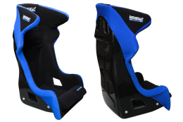 Fotel sportowy Bimarco HANS FIA Matrix welur black-blue
