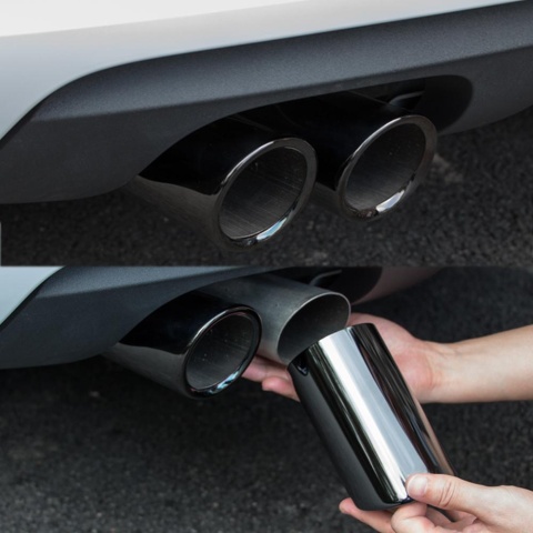Końcówka tłumika AUDI TSI TFSI TDI montaż 54-64mm CHROM