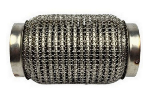 Łącznik elastyczny wydechu wzmocniony 2,5&quot; 15cm nierdzewka