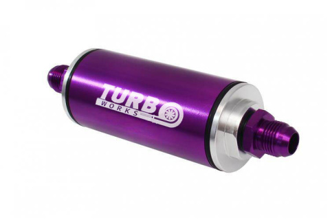 Filtr paliwa zewnętrzny TurboWorks AN8 purple