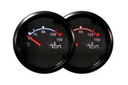 Zegar Auto Gauge T90 52mm TEMPERATURY OLEJU