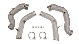 Downpipe MERCEDES GT63 GT63S AMG + osłona termiczna