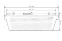 Intercooler TurboWorks 550x230x65mm wejście 2,25" BAR AND PLATE