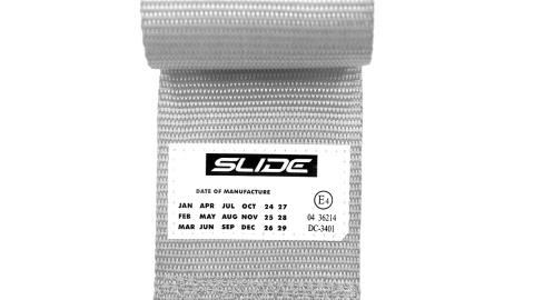 Pasy sportowe 4 punktowe 3" Slide V2 srebrne E4